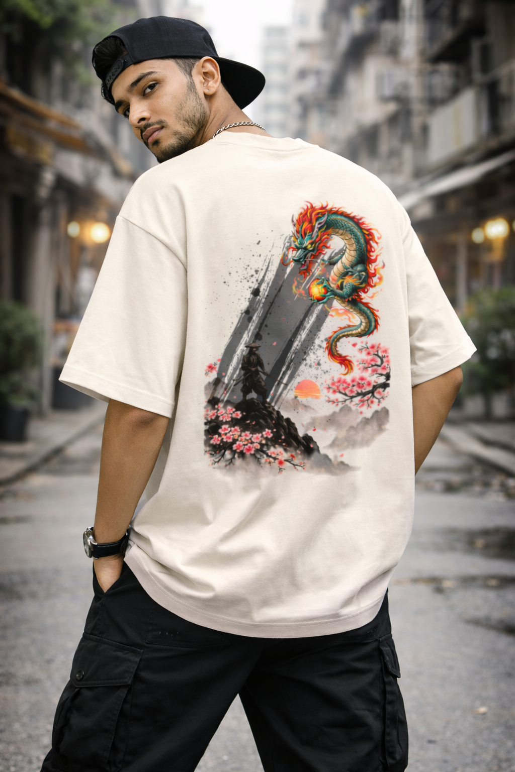 The "Ronin’s Awakening" Oversize Tee