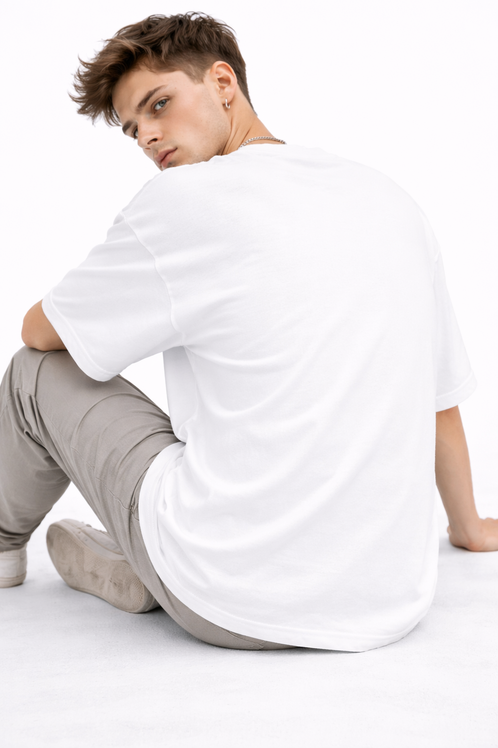 Paradox Loop Graphic Oversized Tee