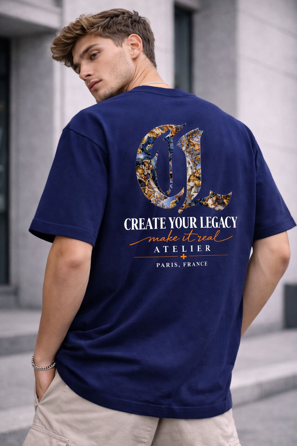 DOMINATE Lightning Oversized Heavyweight Tee