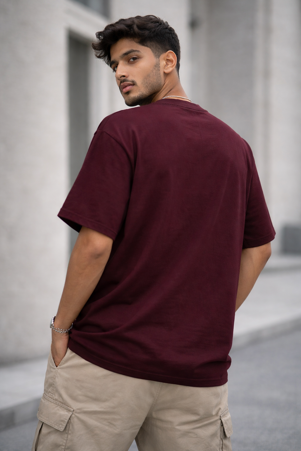 Root set Botanical Oversized Tee – Navy Edition