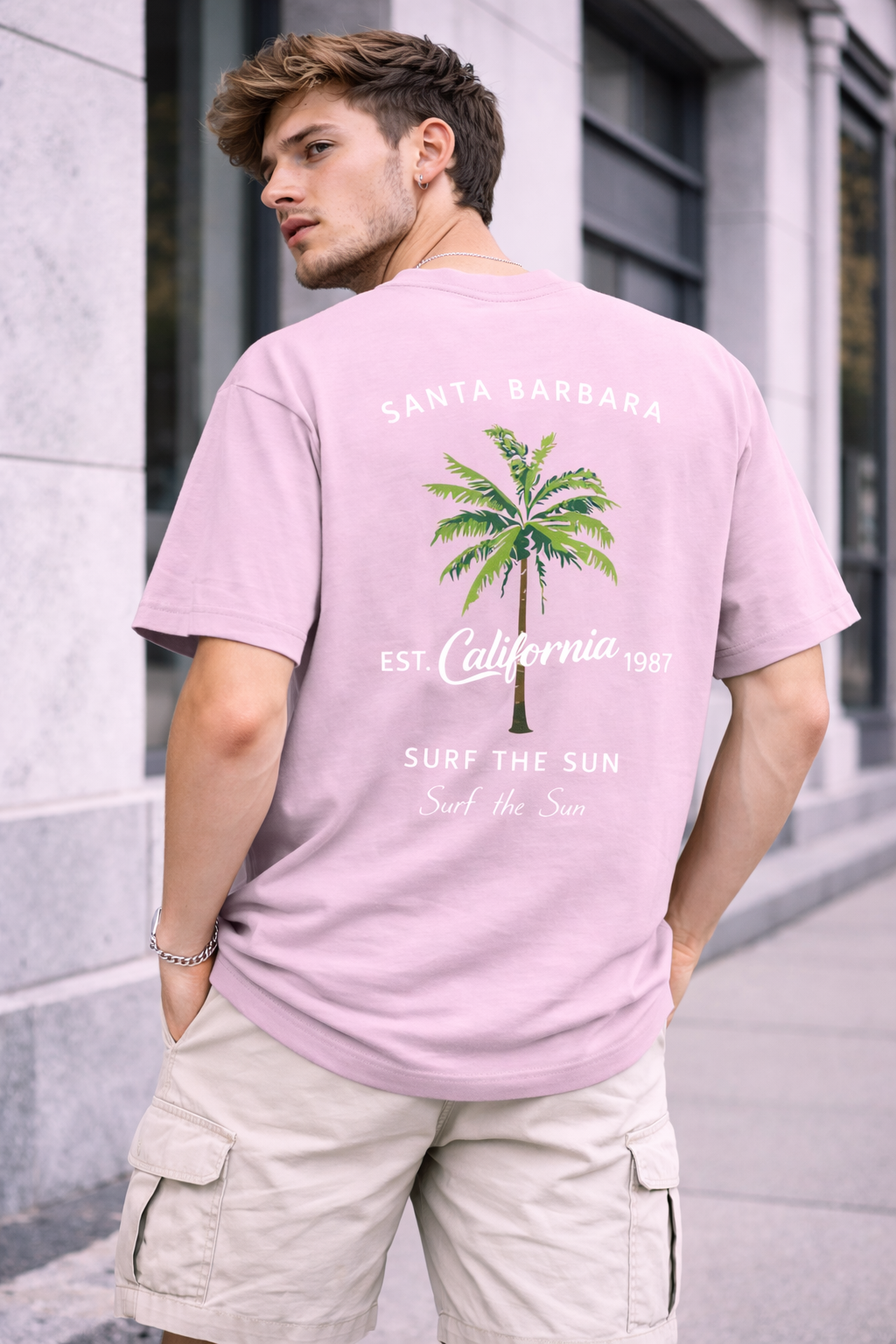 Santa Barbara Surf Club – Heavyweight Oversized Graphic Tee