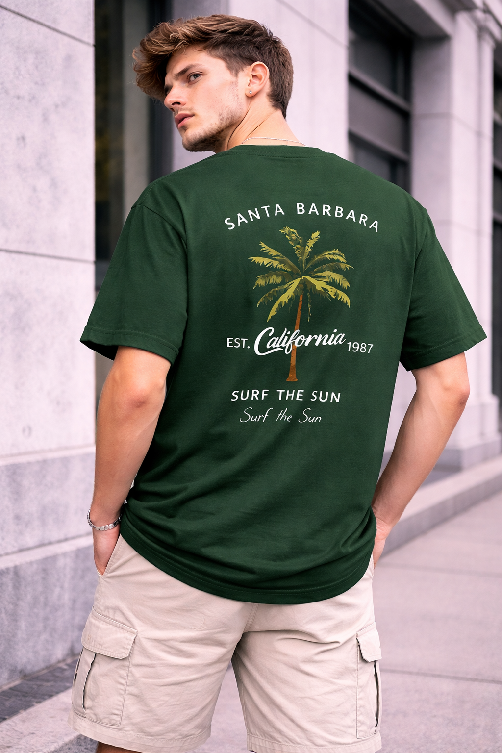 Santa Barbara Surf Club – Heavyweight Oversized Graphic Tee