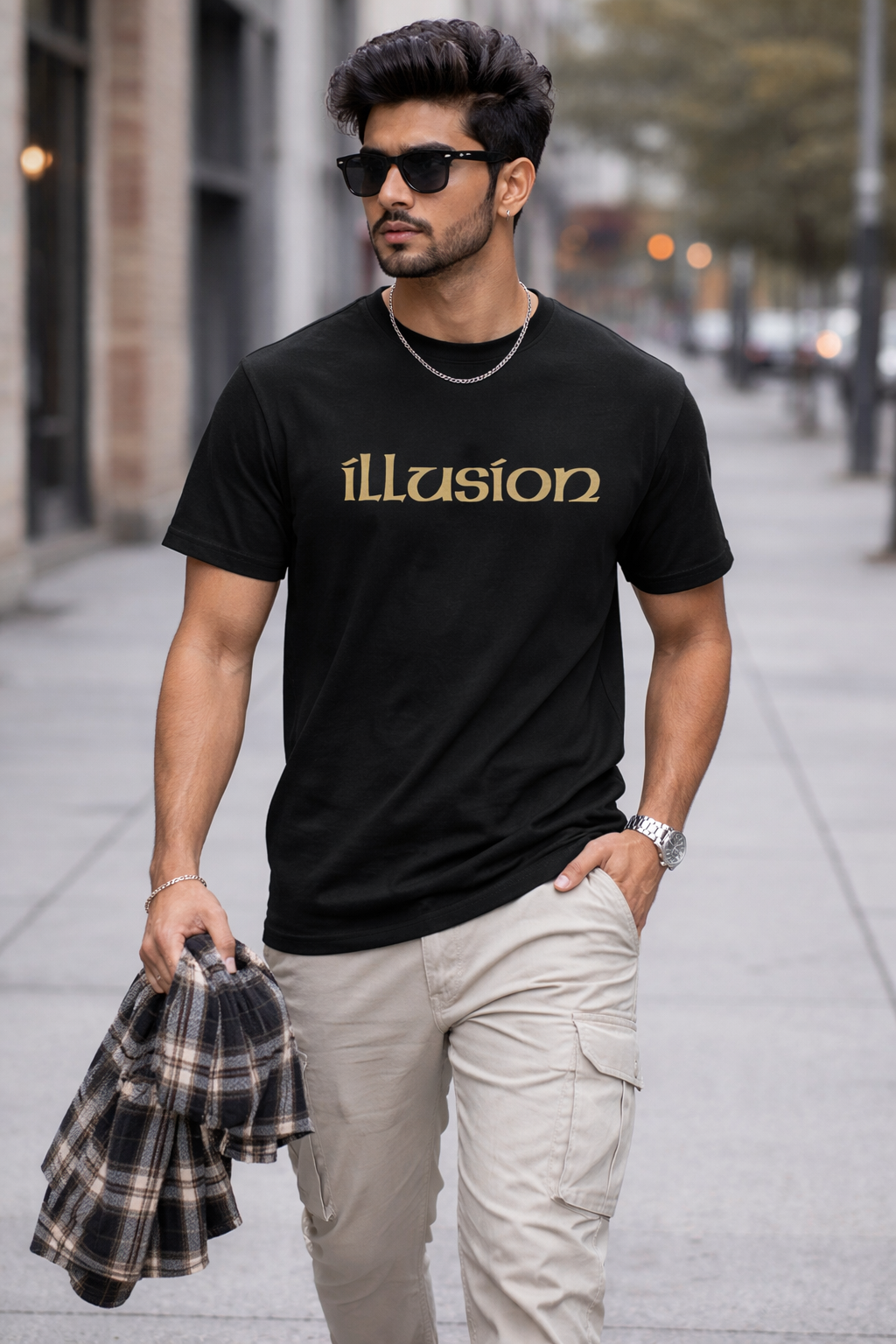 "Ascend From Illusion" Renaissance Angel – Heavyweight Oversized Tee