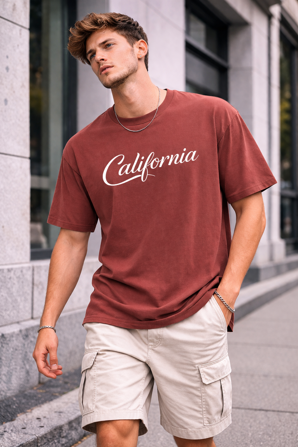 Santa Barbara Surf Club – Heavyweight Oversized Graphic Tee