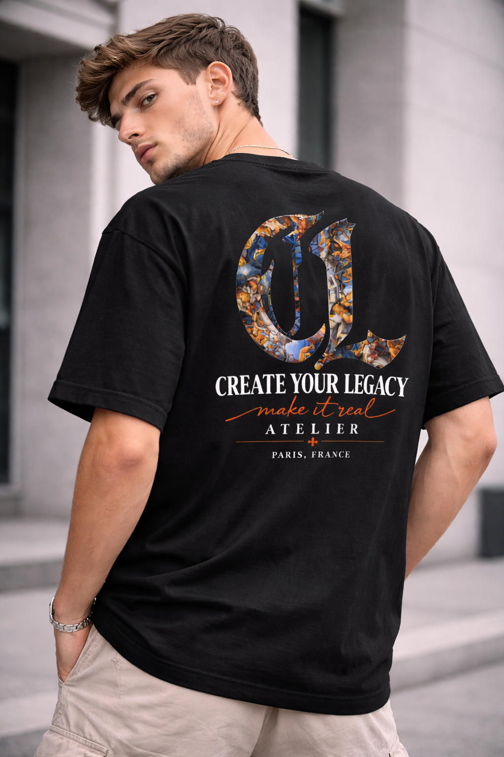 DOMINATE Lightning Oversized Heavyweight Tee